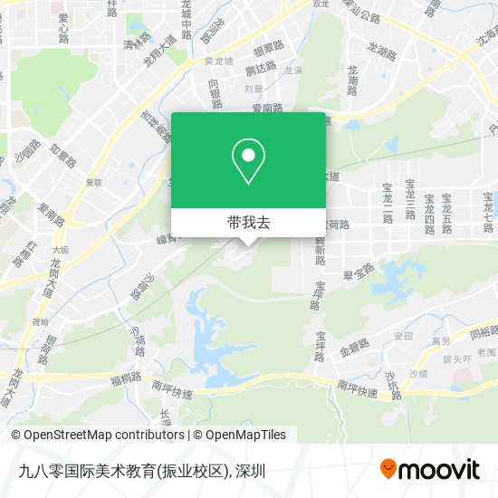 九八零国际美术教育(振业校区)地图