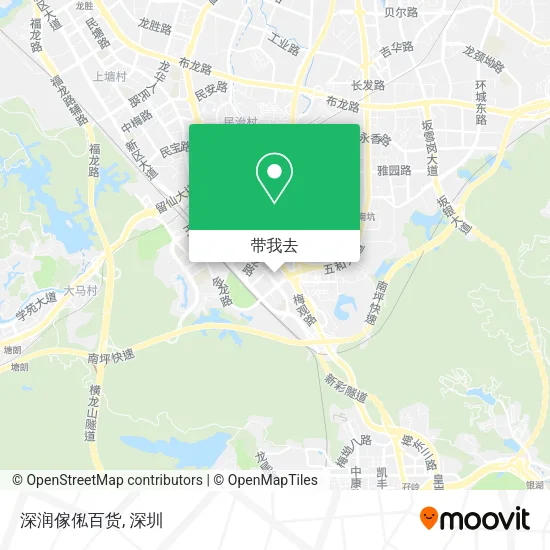 深润傢俬百货地图