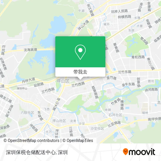 深圳保税仓储配送中心地图