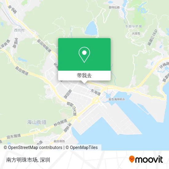 南方明珠市场地图