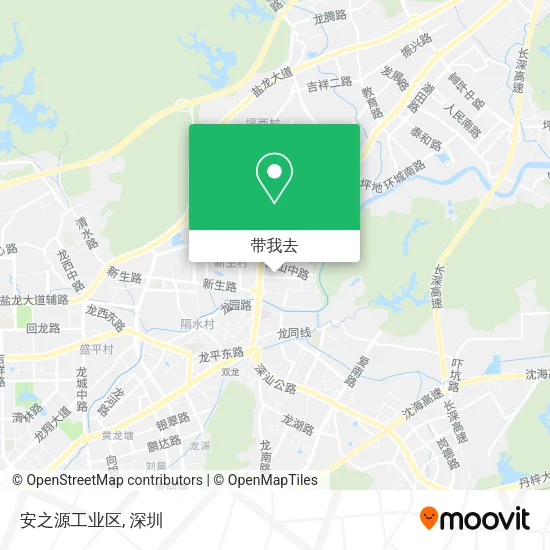 安之源工业区地图