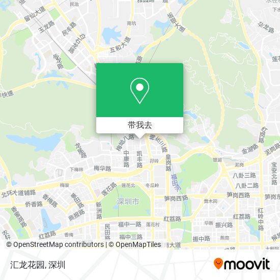 汇龙花园地图