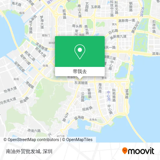 南油外贸批发城地图