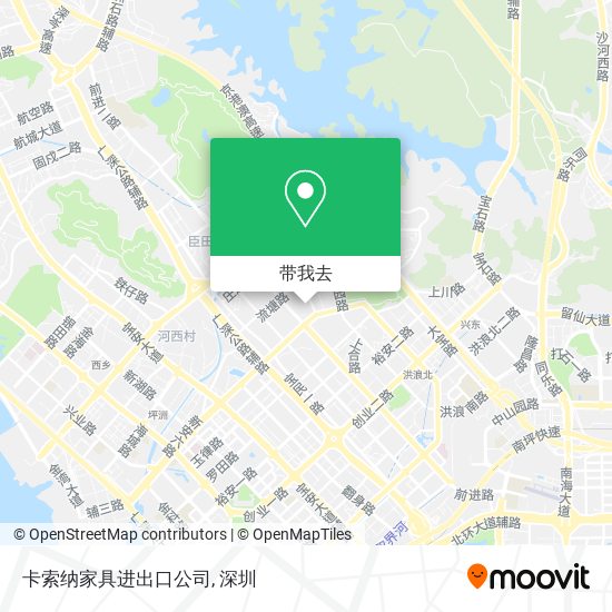 卡索纳家具进出口公司地图