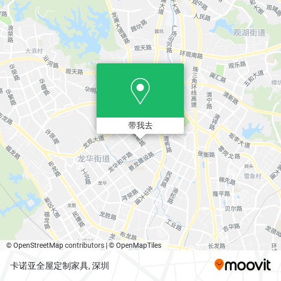 卡诺亚全屋定制家具地图