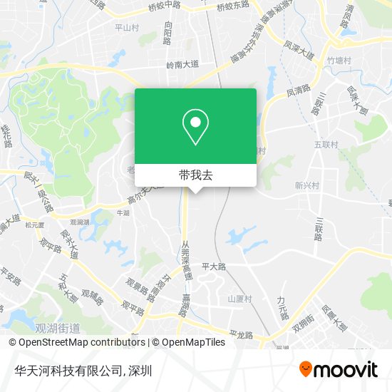 华天河科技有限公司地图