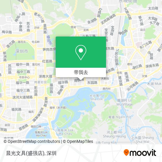 晨光文具(盛强店)地图