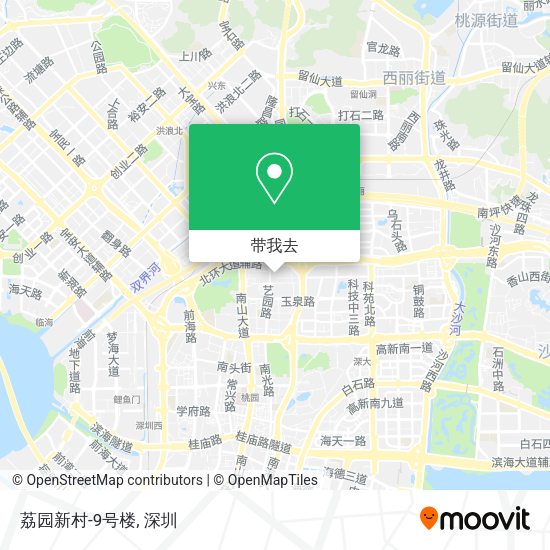 荔园新村-9号楼地图