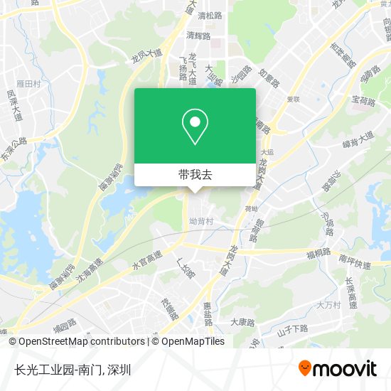 长光工业园-南门地图