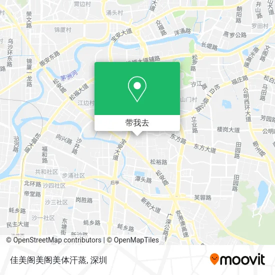 佳美阁美阁美体汗蒸地图