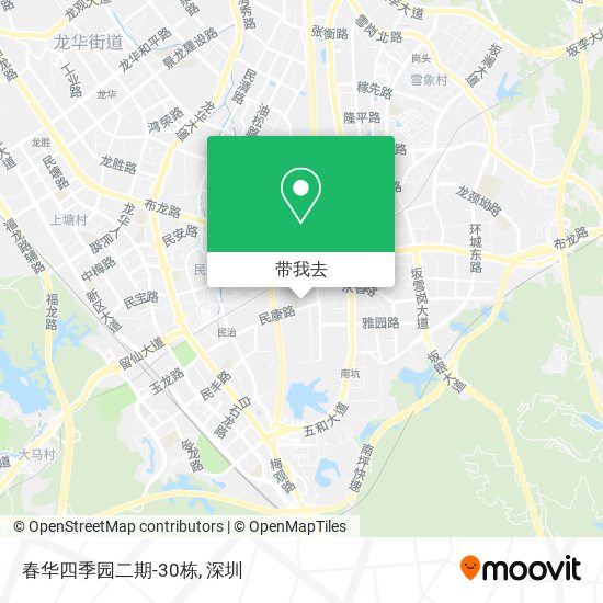 春华四季园二期-30栋地图
