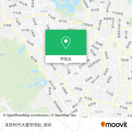 龙胜时代大厦管理处地图