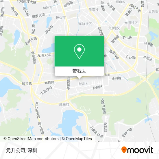 元升公司地图