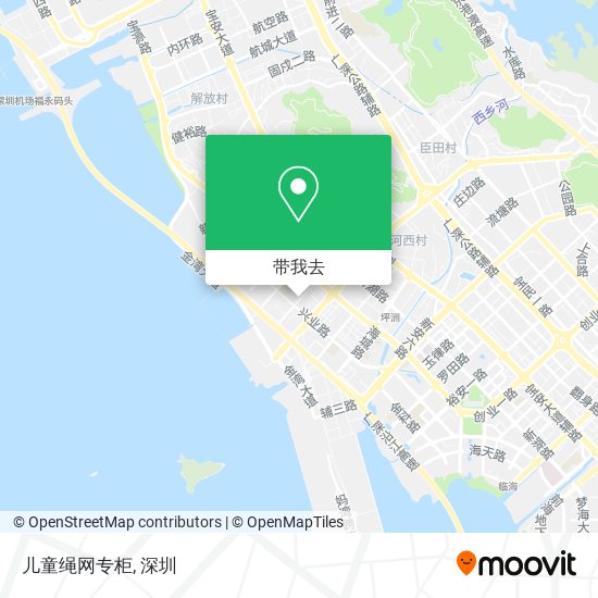 儿童绳网专柜地图