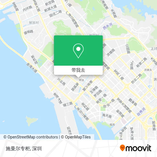 施曼尔专柜地图