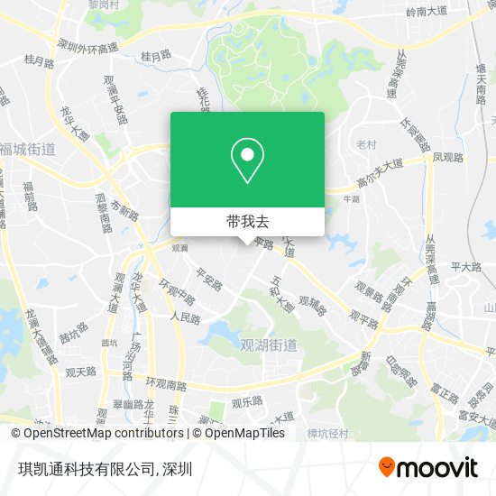 琪凯通科技有限公司地图