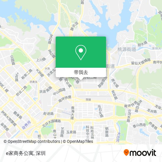 e家商务公寓地图