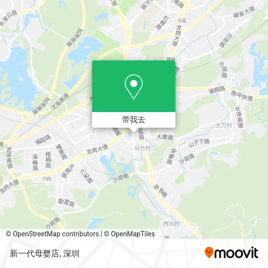 新一代母婴店地图