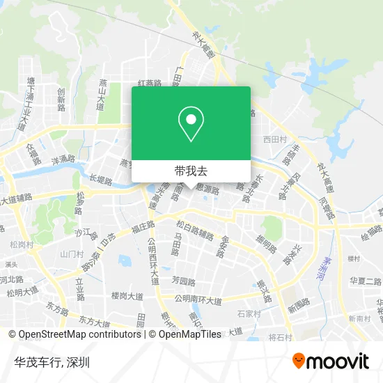 华茂车行地图