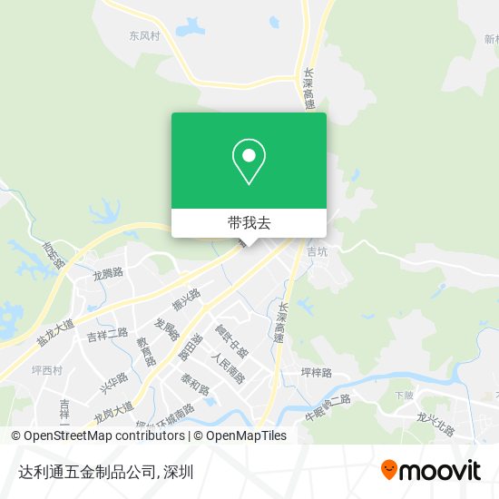 达利通五金制品公司地图