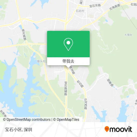 宝石小区地图