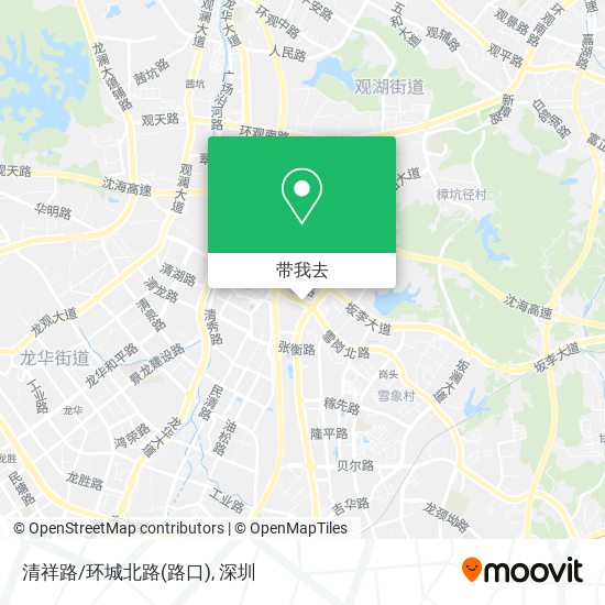 清祥路/环城北路(路口)地图