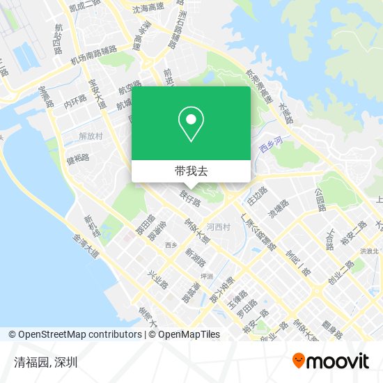 清福园地图