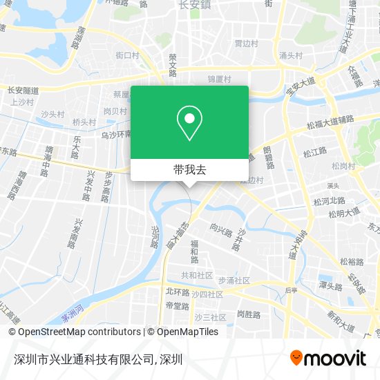 深圳市兴业通科技有限公司地图