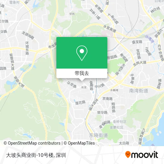 大坡头商业街-10号楼地图