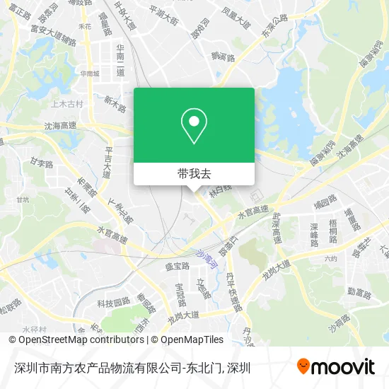 深圳市南方农产品物流有限公司-东北门地图