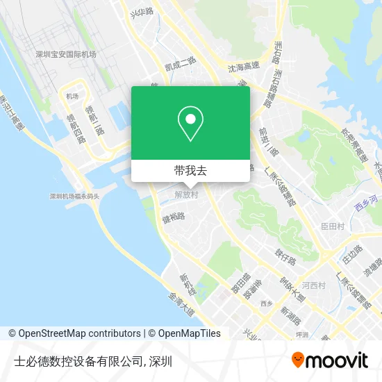 士必德数控设备有限公司地图