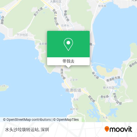 水头沙垃圾转运站地图