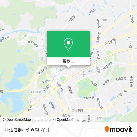 康达电器厂价直销地图