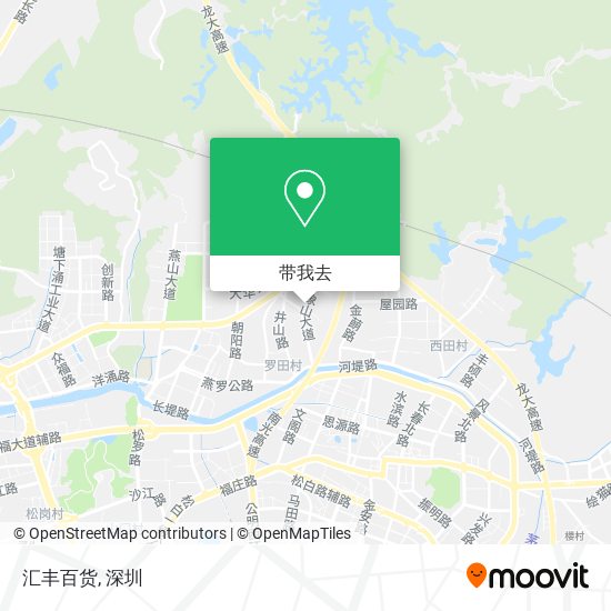 汇丰百货地图