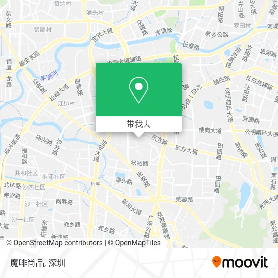 魔啡尚品地图