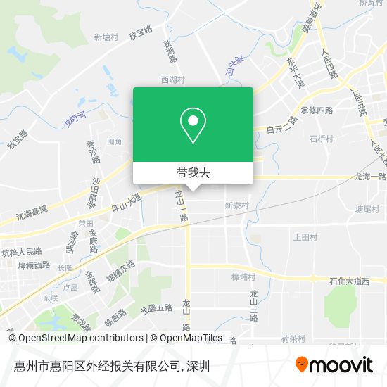 惠州市惠阳区外经报关有限公司地图