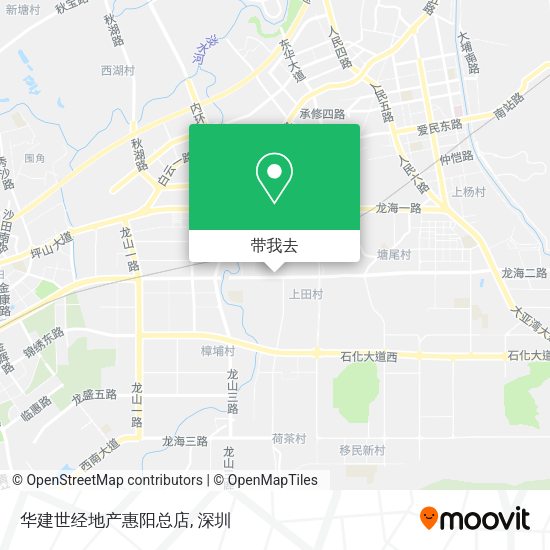 华建世经地产惠阳总店地图