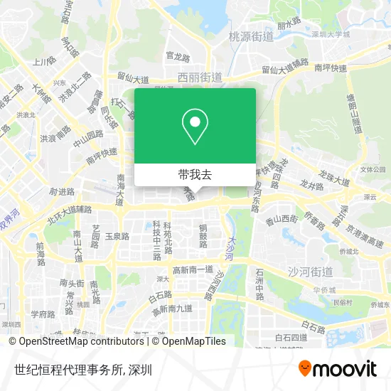 世纪恒程代理事务所地图