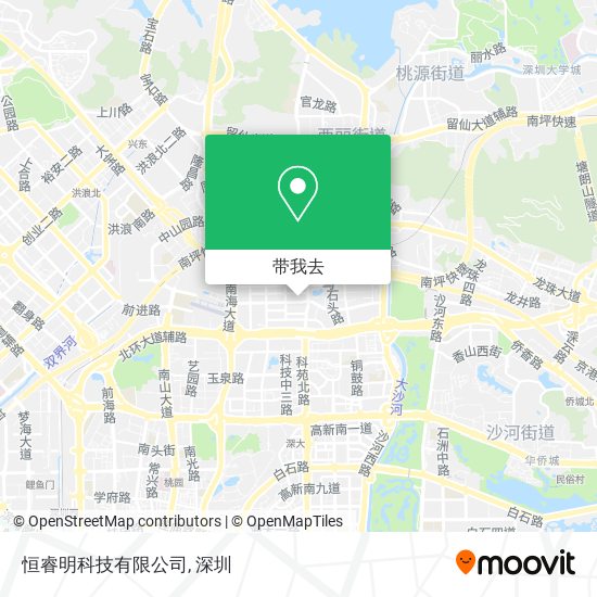 恒睿明科技有限公司地图