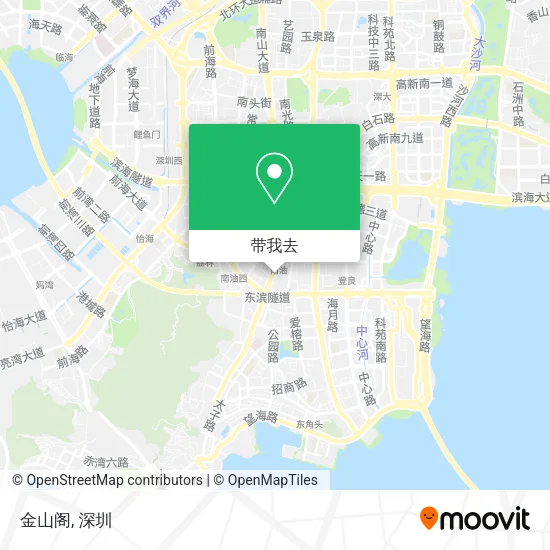 金山阁地图