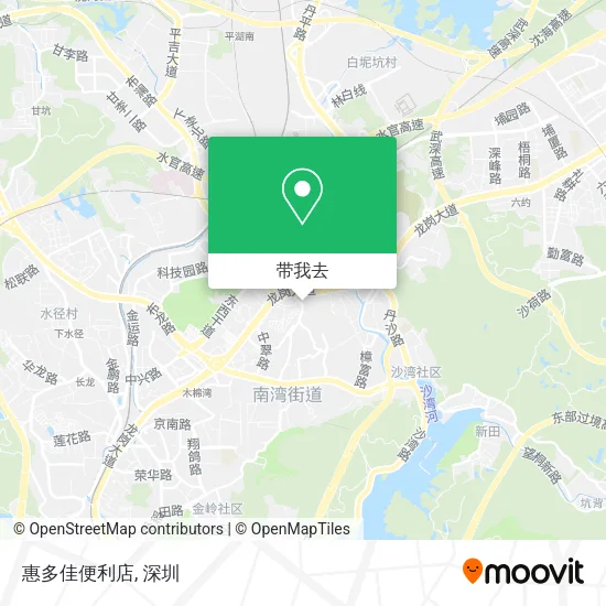 惠多佳便利店地图