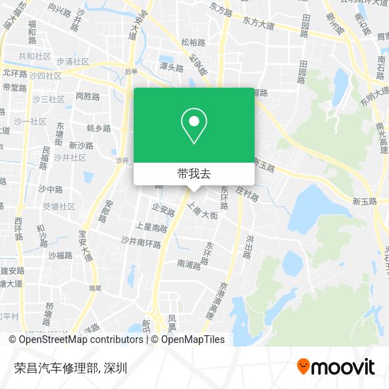 荣昌汽车修理部地图