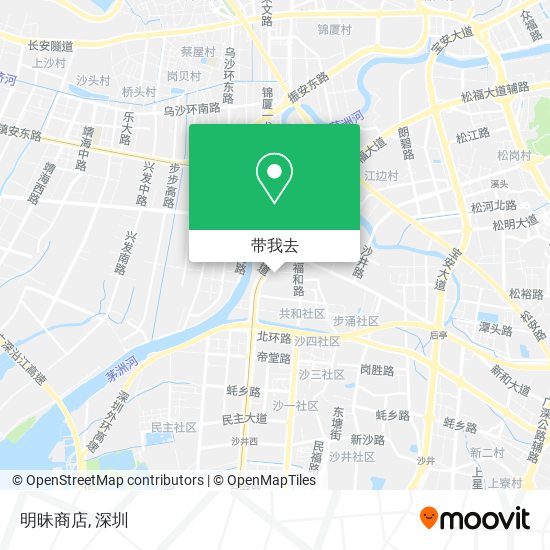 明昧商店地图