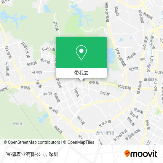 宝德表业有限公司地图