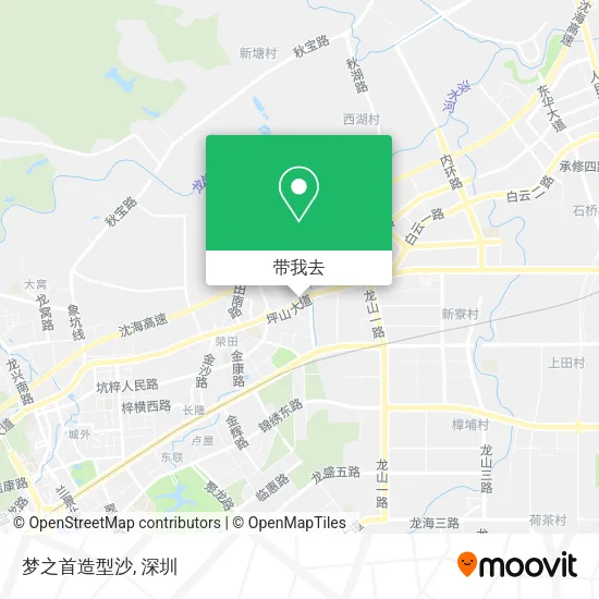 梦之首造型沙地图