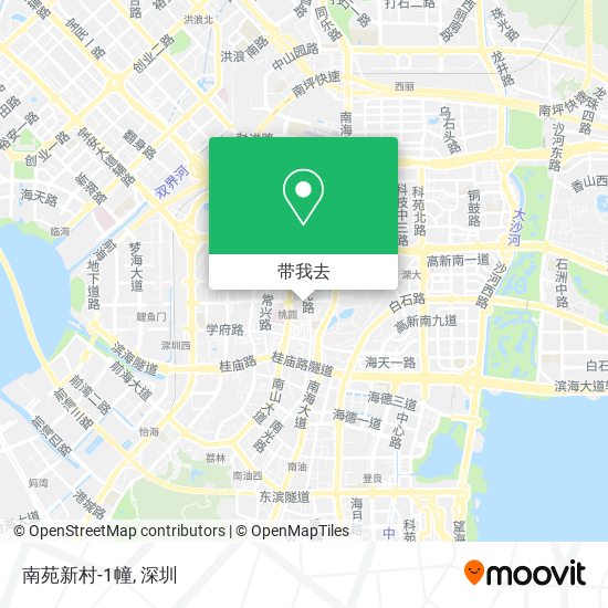 南苑新村-1幢地图