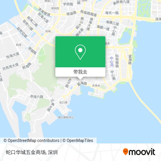 蛇口华城五金商场地图