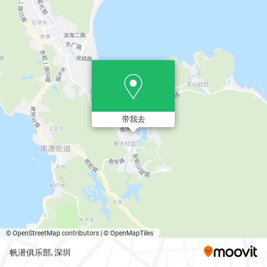 帆潜俱乐部地图