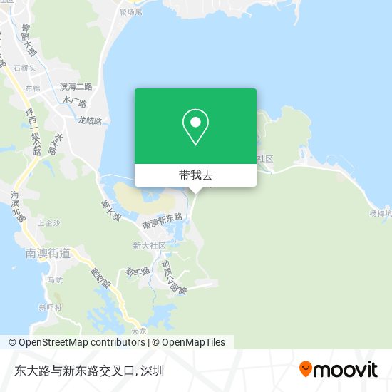 东大路与新东路交叉口地图
