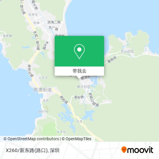 X260/新东路(路口)地图